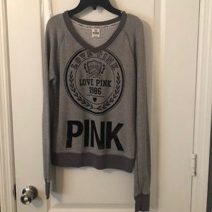 PINK Victoria’s Secret crew neck sweater